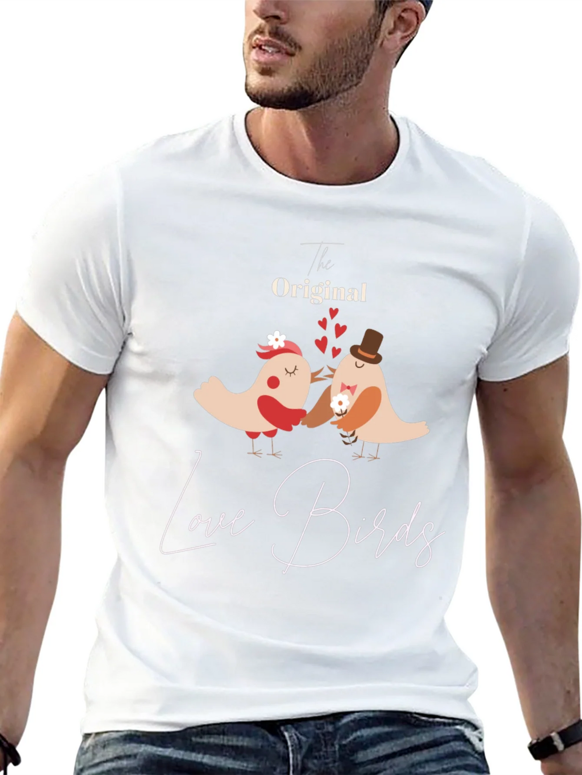 Original Love Birds Graphic T-Shirt product image 10