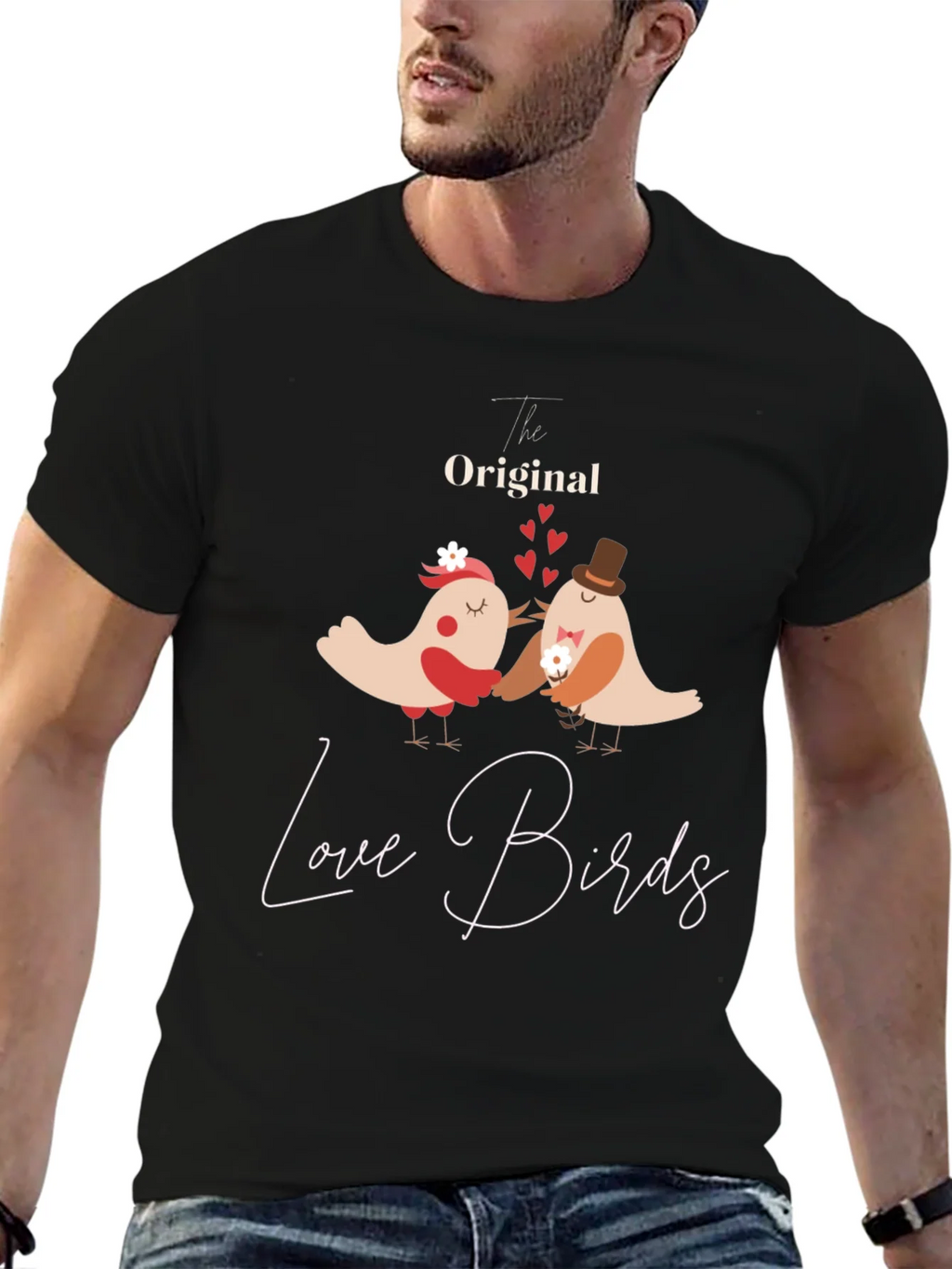 Original Love Birds Graphic T-Shirt product image 5