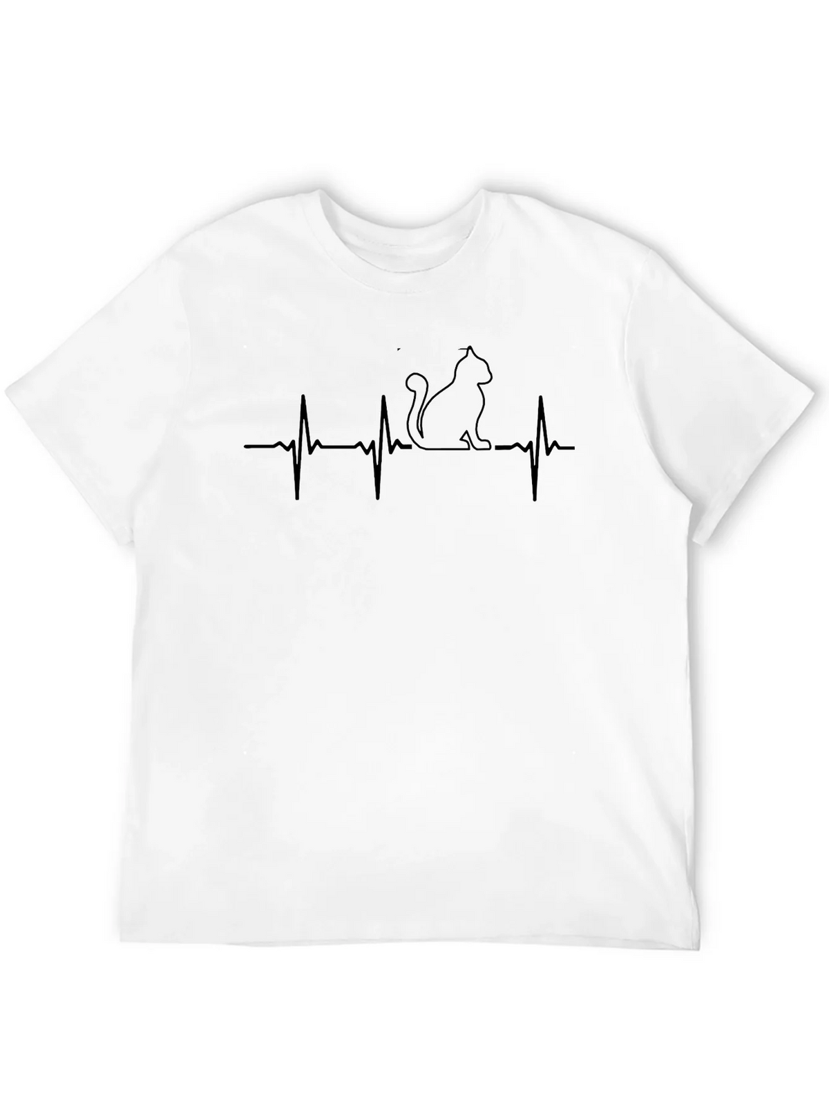 Cat Heartbeat T-Shirt - Purrfect for Lovers product image 11