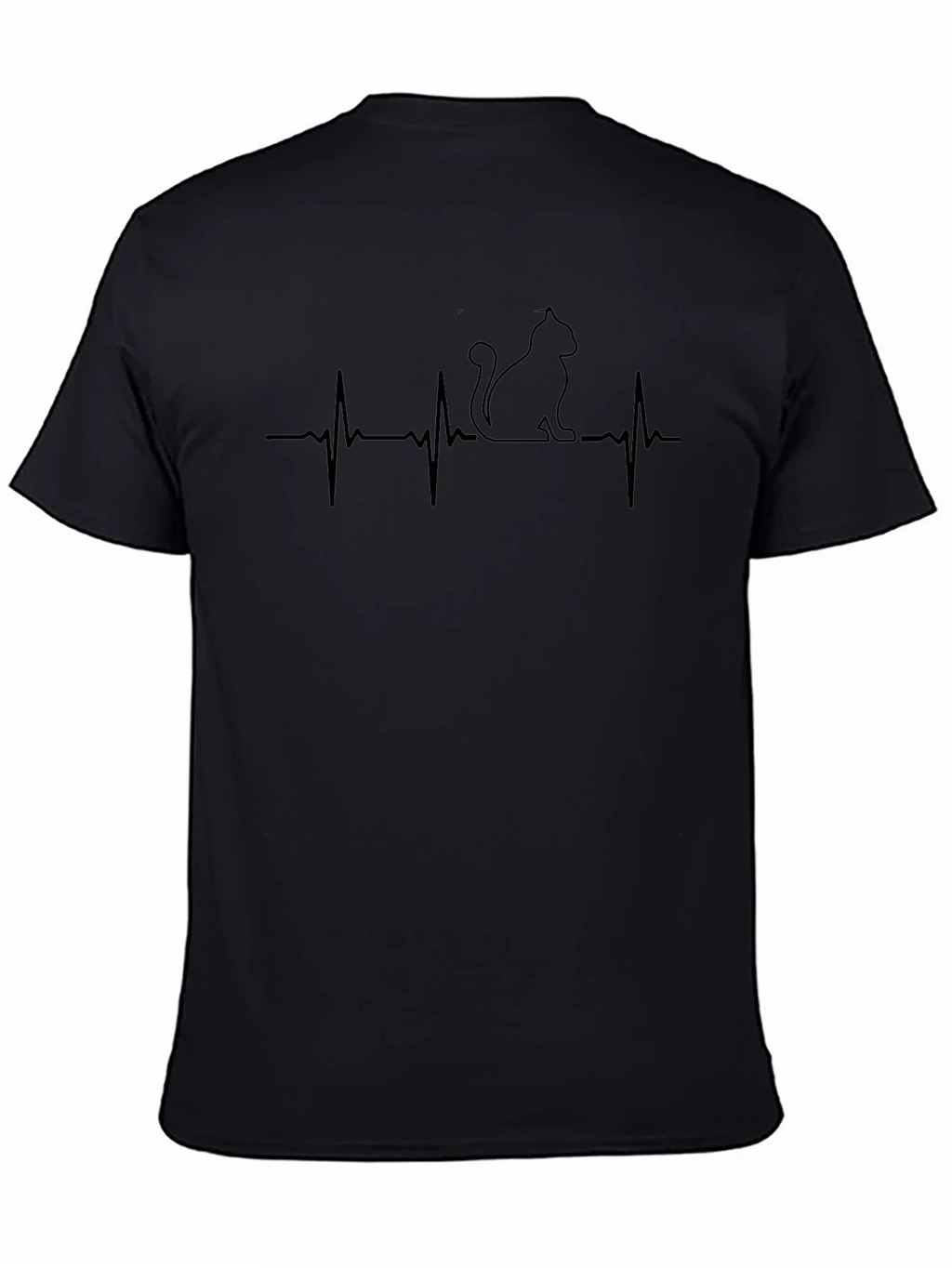 Cat Heartbeat T-Shirt - Purrfect for Lovers product image 4