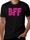 BFF Crazy Graphic Tee - Best Friends Forever Shirt product image 1