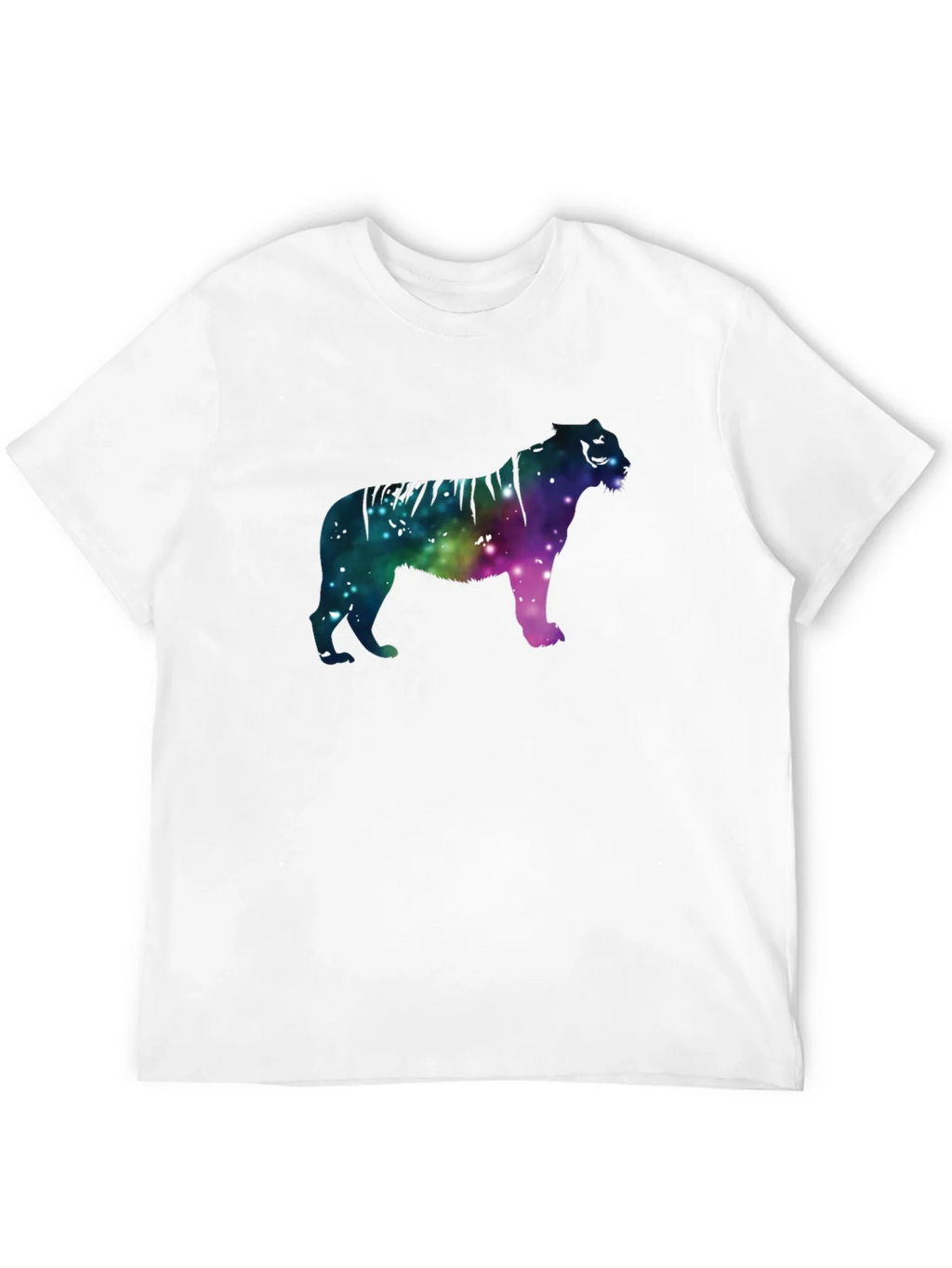Galaxy Tiger Graphic Black Tee product image 11