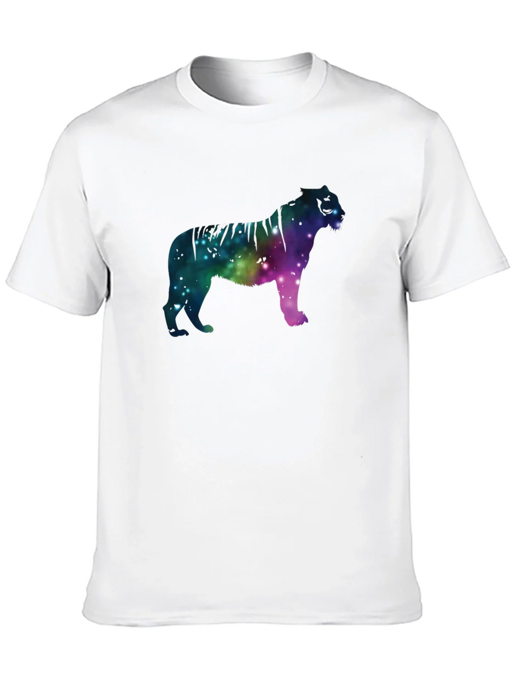 Galaxy Tiger Graphic Black Tee product image 9