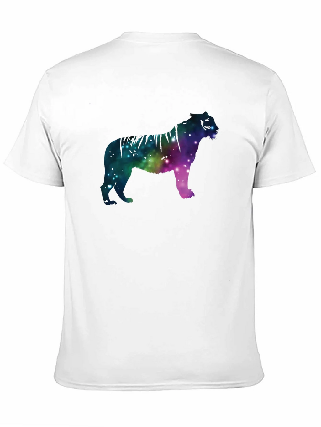 Galaxy Tiger Graphic Black Tee product image 10