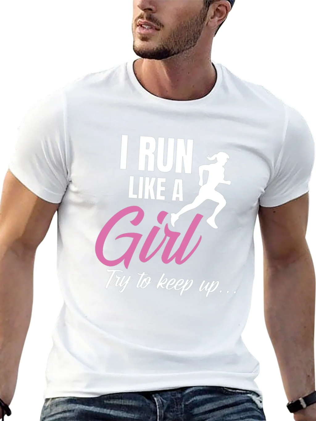 I Run Like a Girl T-Shirt - Running Gift for Her product image 12