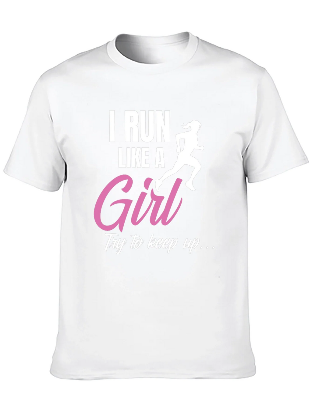 I Run Like a Girl T-Shirt - Running Gift for Her product image 9