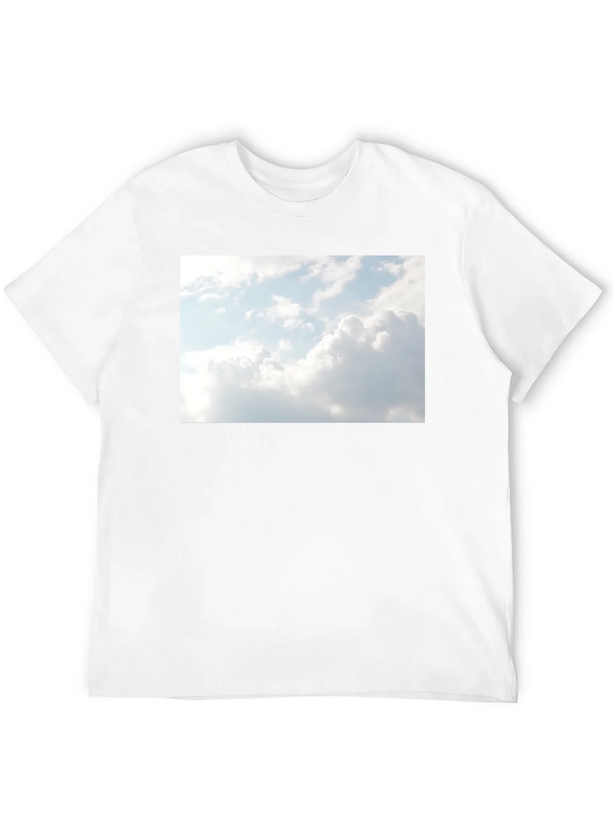 Sky Graphic Black Tee - Cotton Blend Comfort product image 11