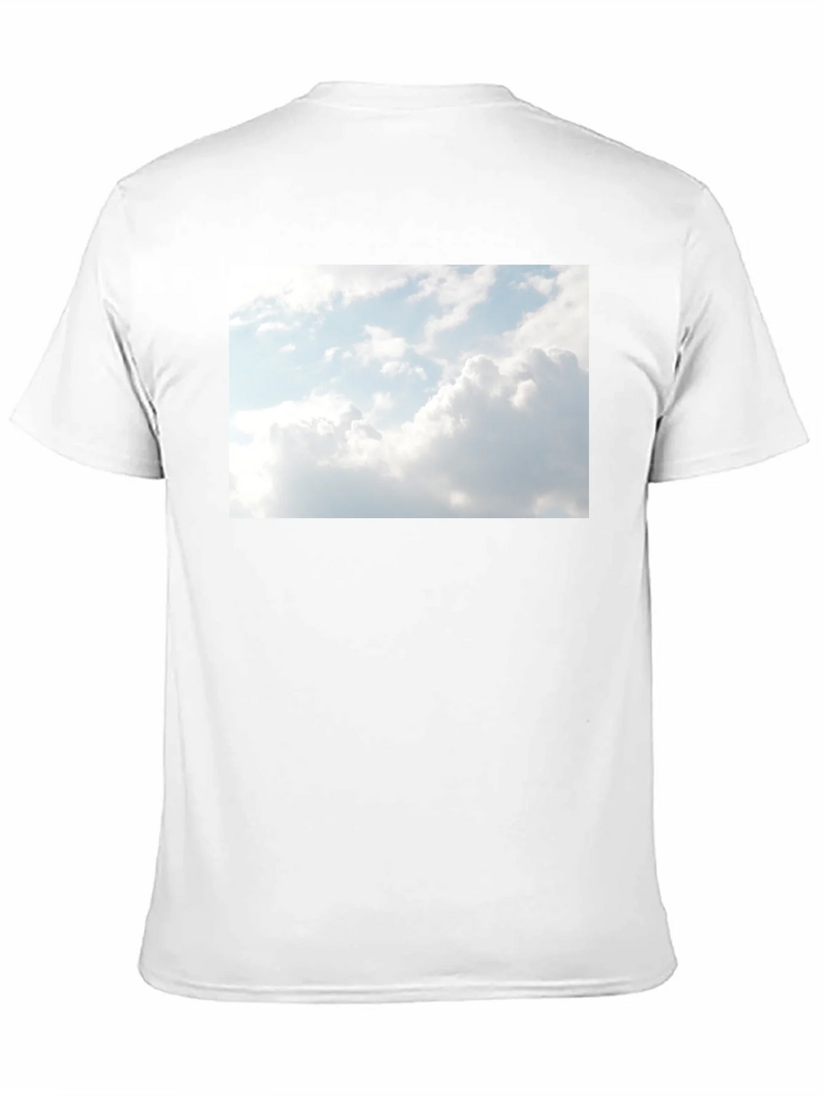 Sky Graphic Black Tee - Cotton Blend Comfort product image 10
