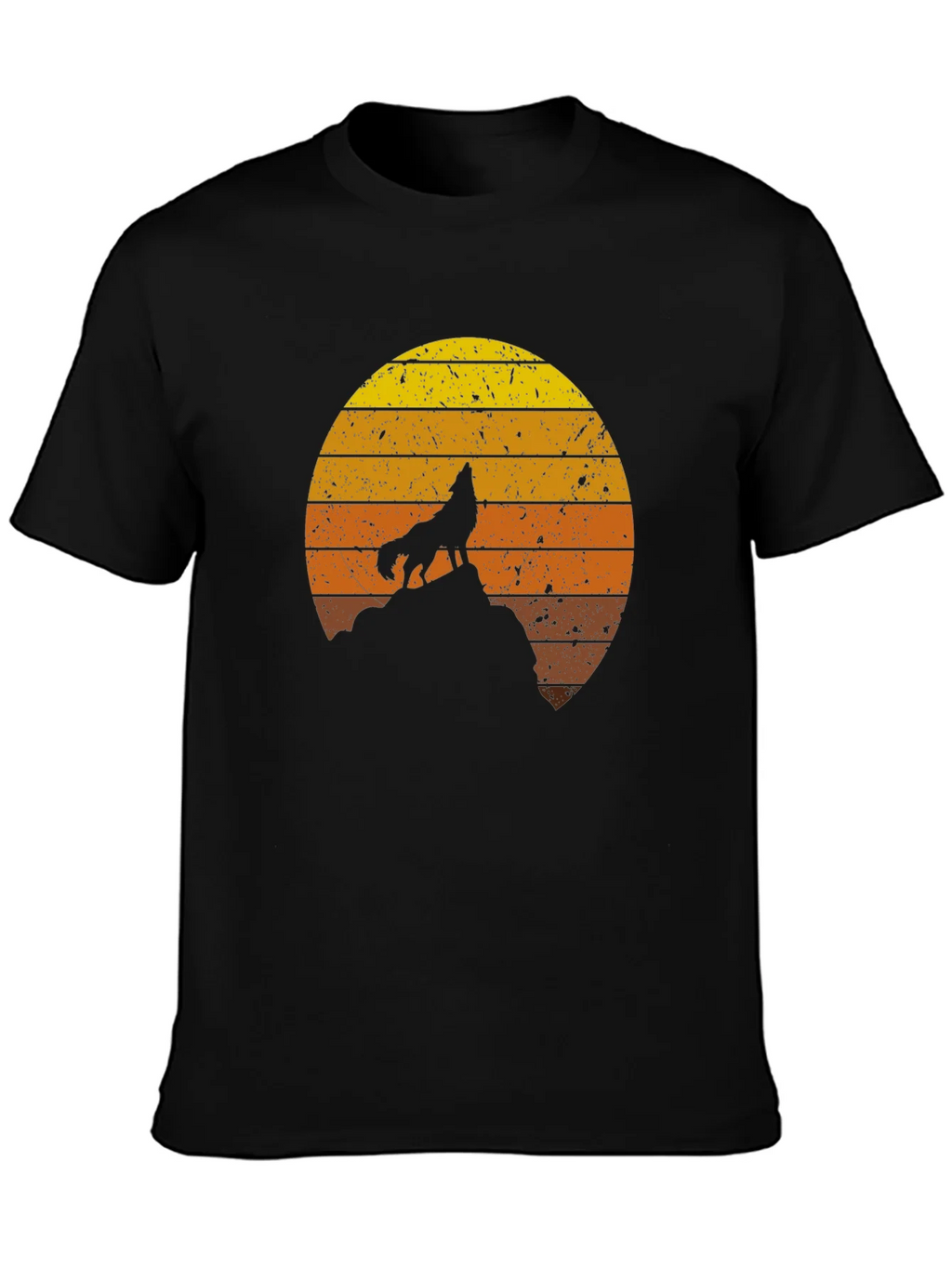 Wolf Sunset Graphic Tee - Unisex product image 3