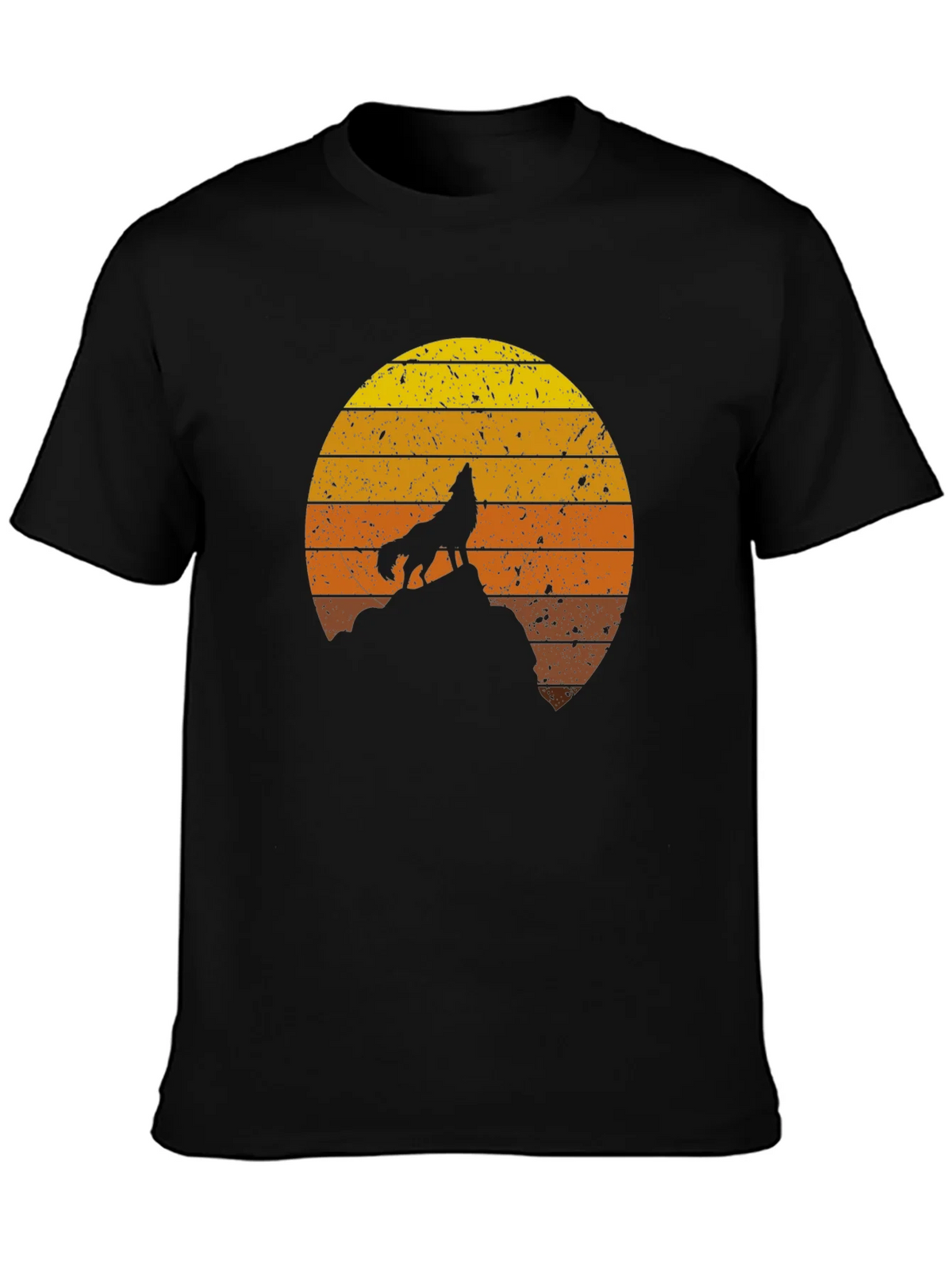 Wolf Sunset Graphic Tee - Unisex product image 3