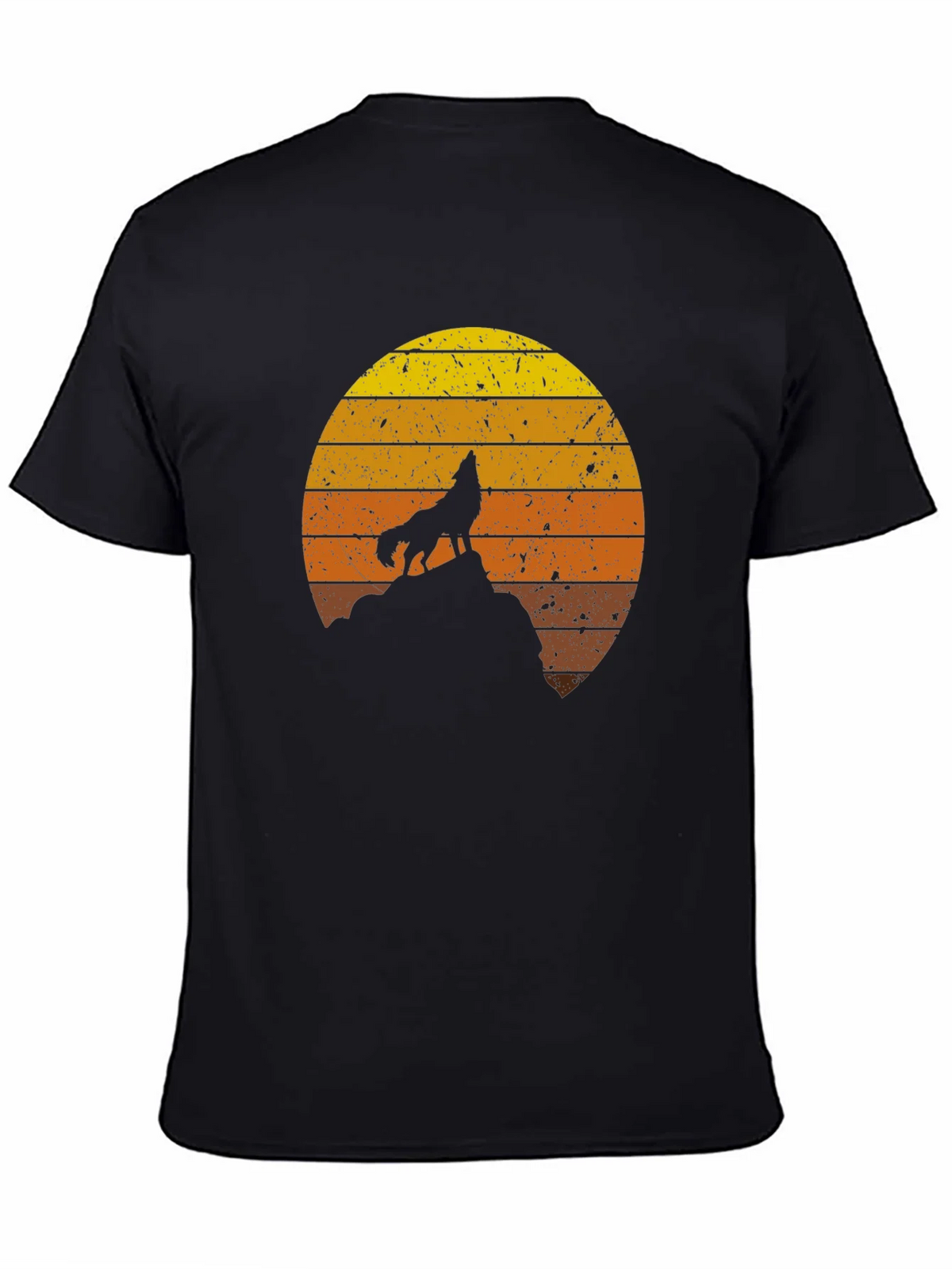 Wolf Sunset Graphic Tee - Unisex product image 4