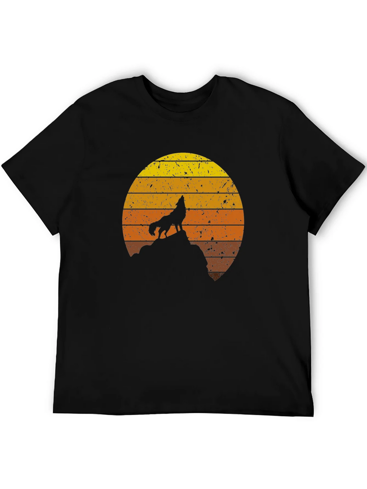 Wolf Sunset Graphic Tee - Unisex product image 5