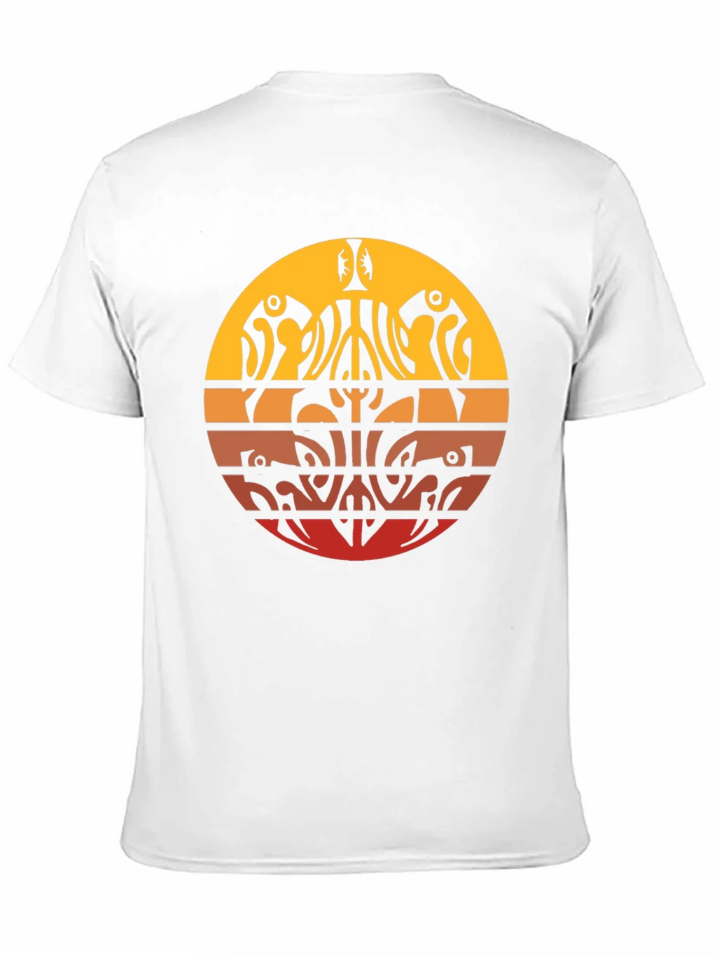 Tribal Sunset Graphic Tee - Casual Comfort product image 10