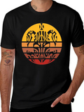 Tribal Sunset Graphic Tee - Casual Comfort product image 1