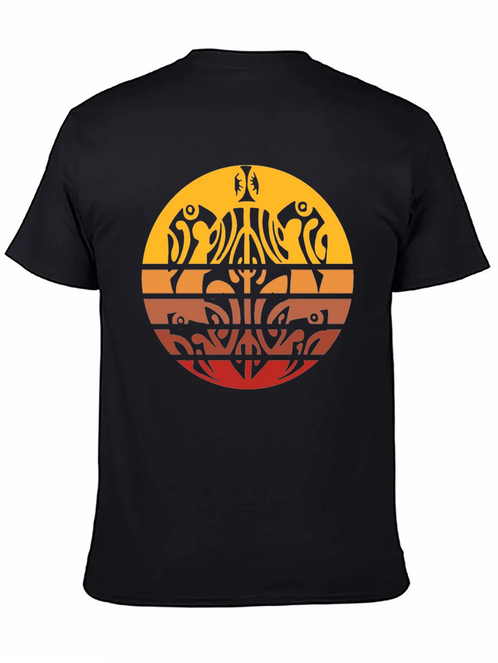 Tribal Sunset Graphic Tee - Casual Comfort product image 4