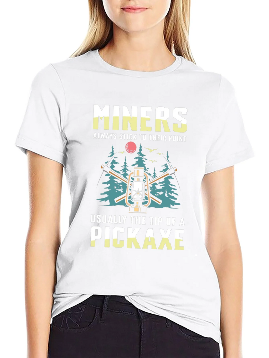 Miners Pickaxe T-Shirt - Always Stick to Their Point product image 8