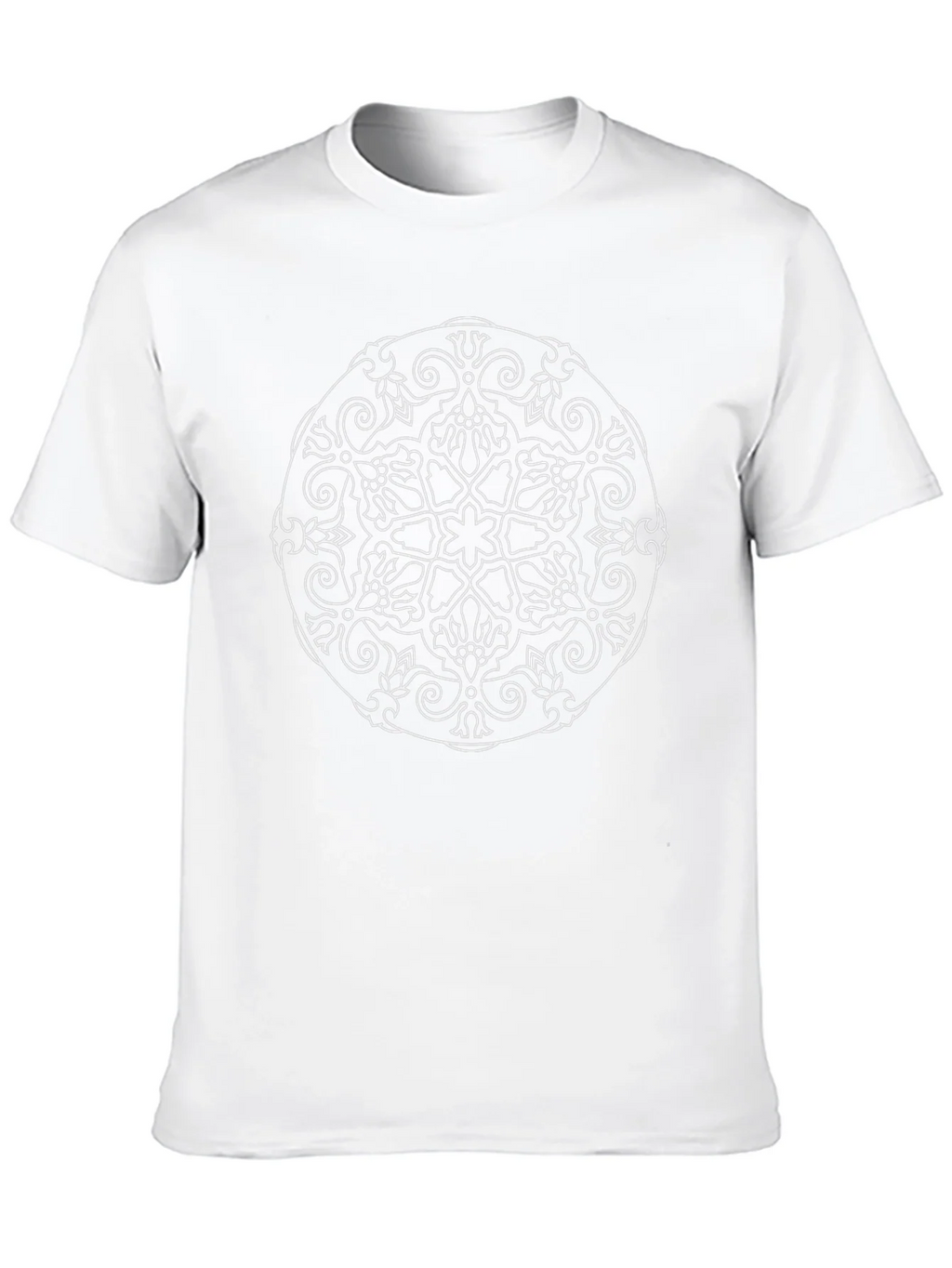 Geometric Mandala Graphic T-Shirt - Stylish Cotton Tee product image 7