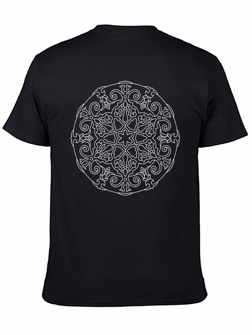 Geometric Mandala Graphic T-Shirt - Stylish Cotton Tee product image 4
