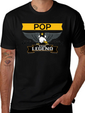 POP The Man Myth Legend Black T-Shirt product image 1