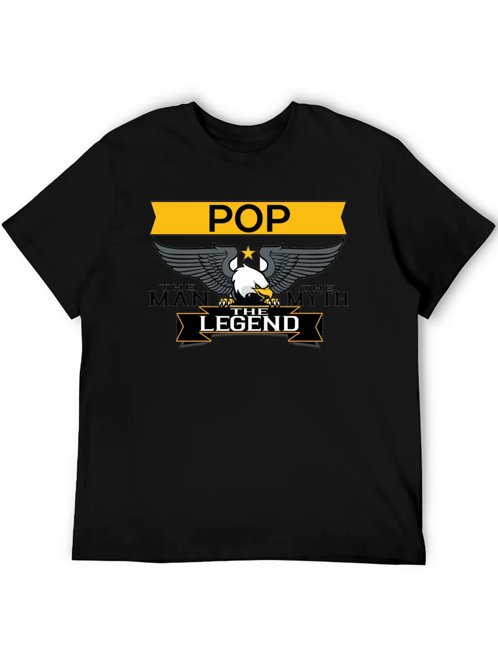 POP The Man Myth Legend Black T-Shirt product image 4