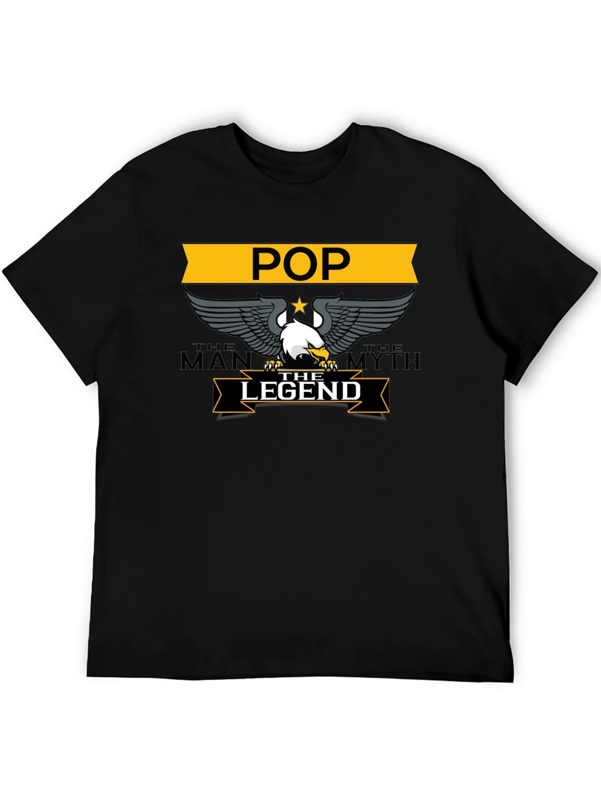 POP The Man Myth Legend Black T-Shirt product image 4