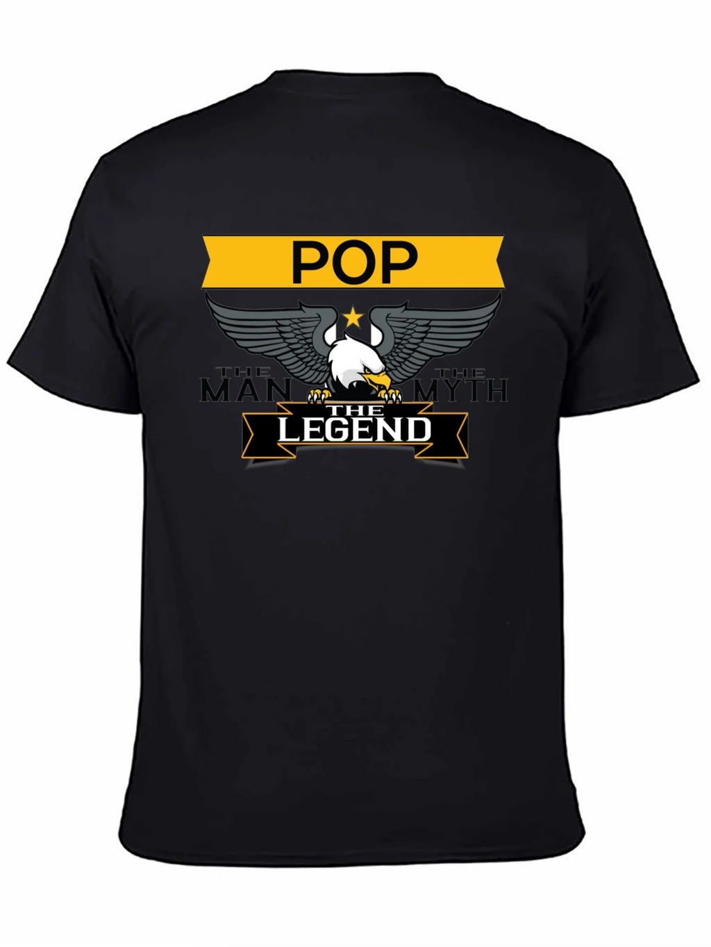 POP The Man Myth Legend Black T-Shirt product image 3