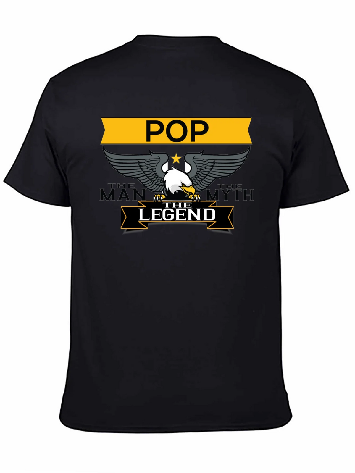POP The Man Myth Legend Black T-Shirt product image 3