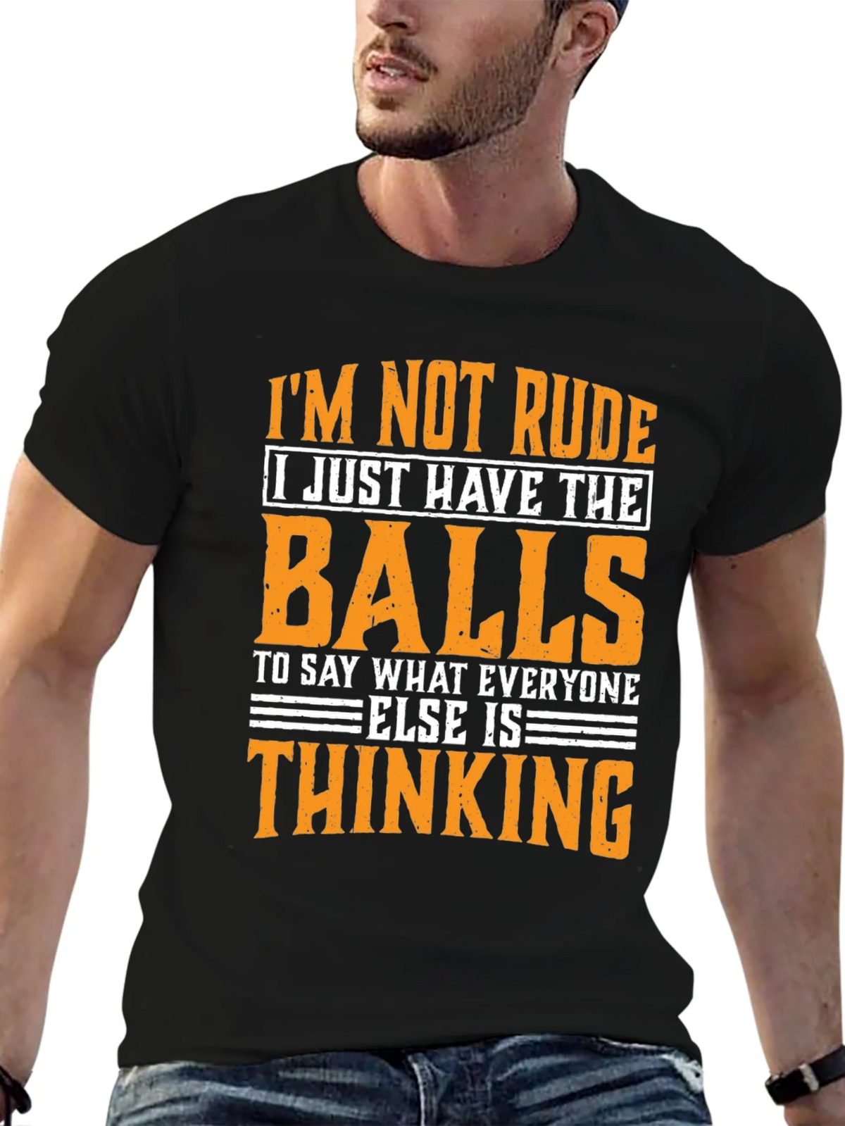 Im Not Rude Graphic Tee product image 6