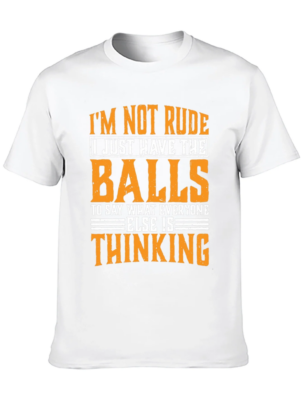 Im Not Rude Graphic Tee product image 9