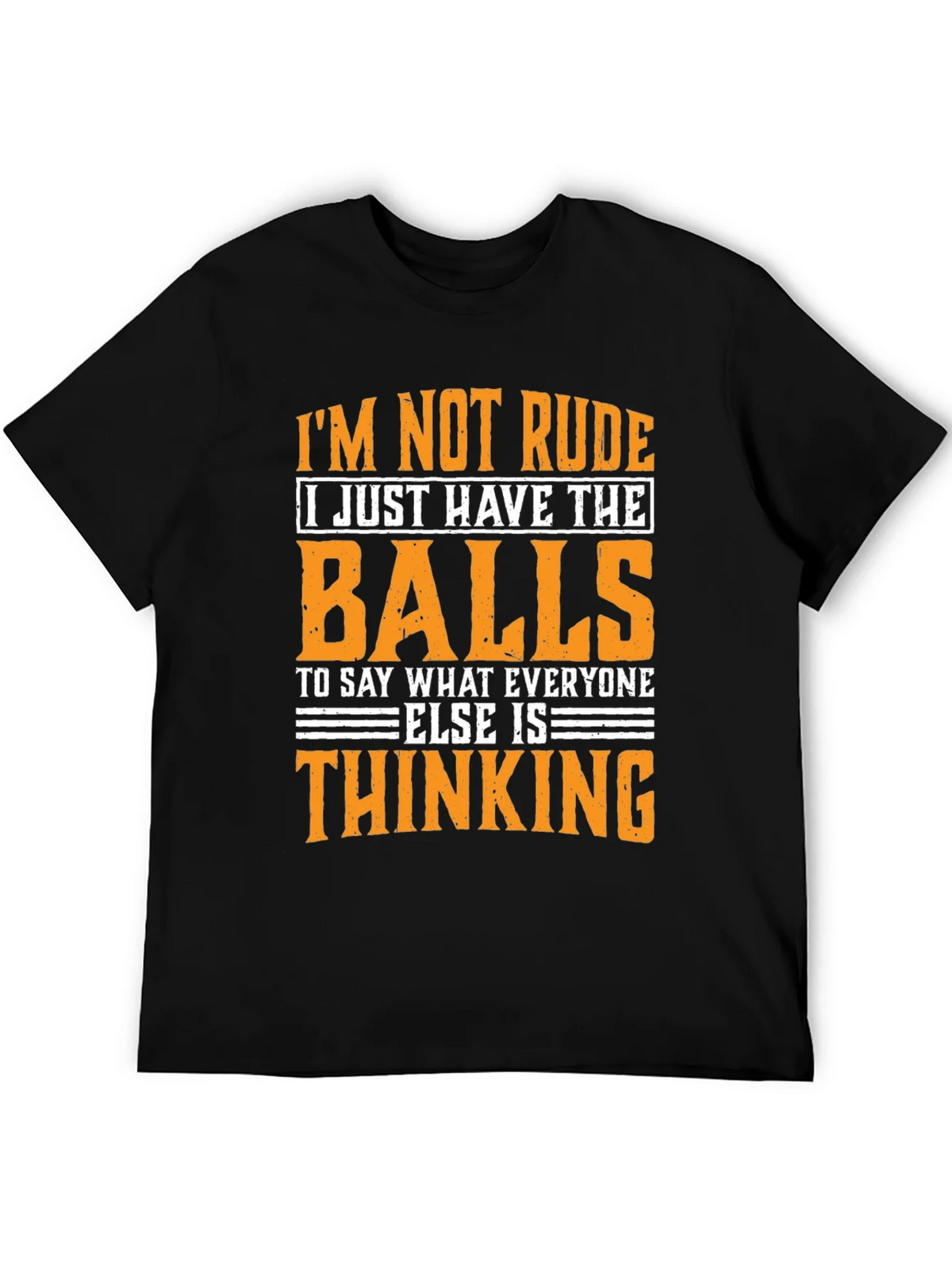 Im Not Rude Graphic Tee product image 5
