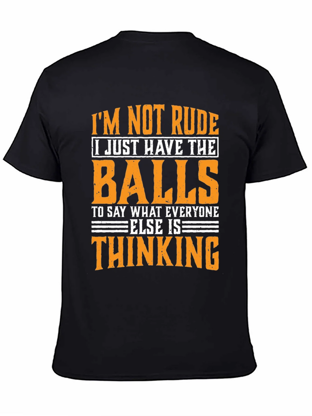 Im Not Rude Graphic Tee product image 4