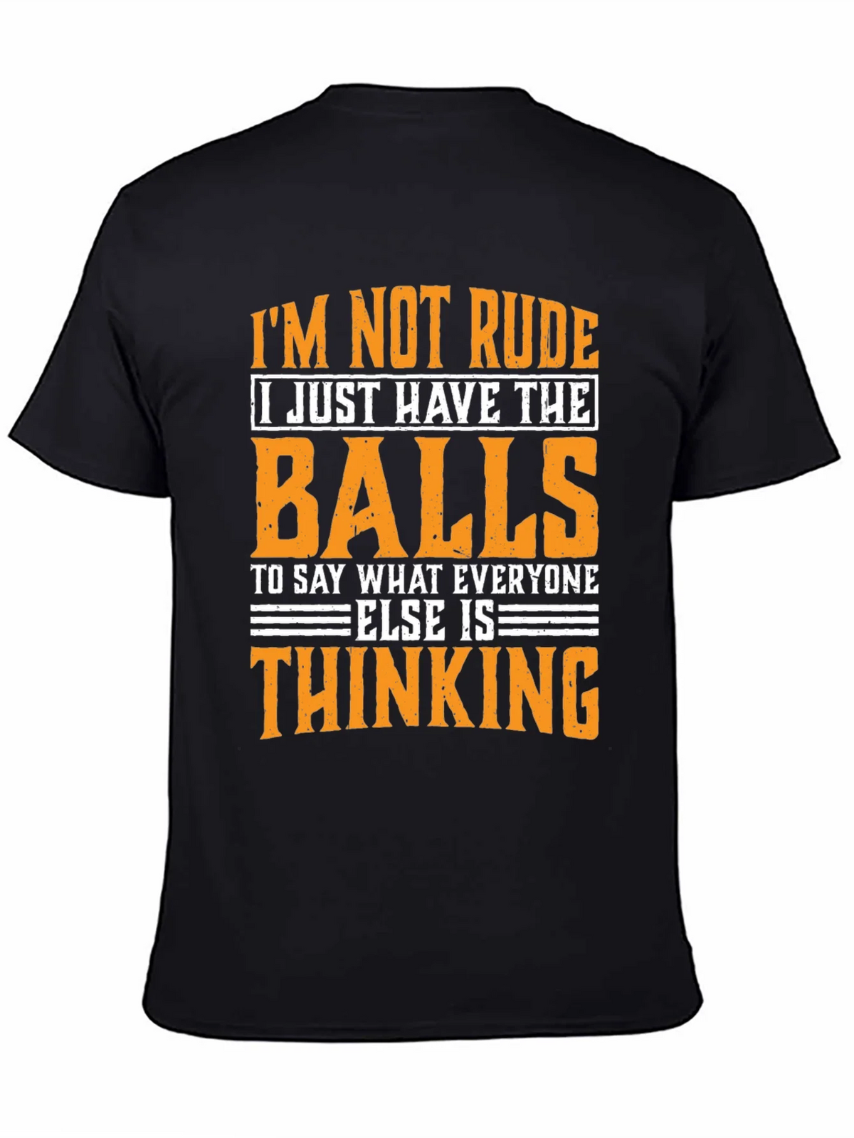 Im Not Rude Graphic Tee product image 4