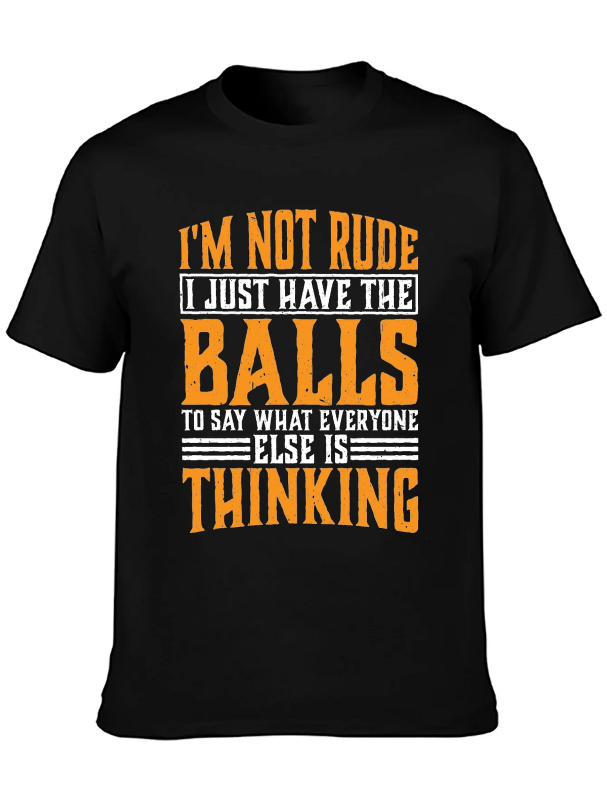 Im Not Rude Graphic Tee product image 3