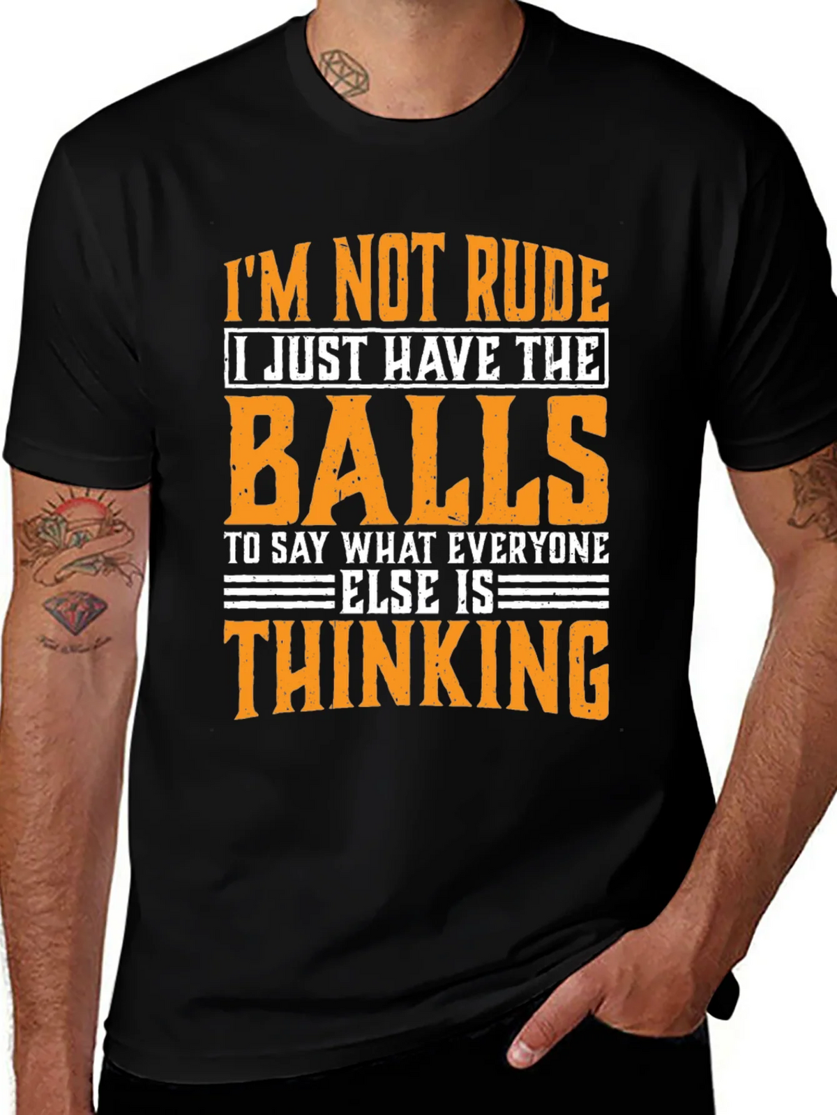 Im Not Rude Graphic Tee product image 1