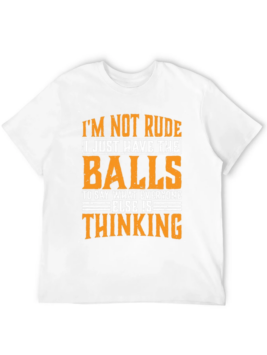 Im Not Rude Graphic Tee product image 11