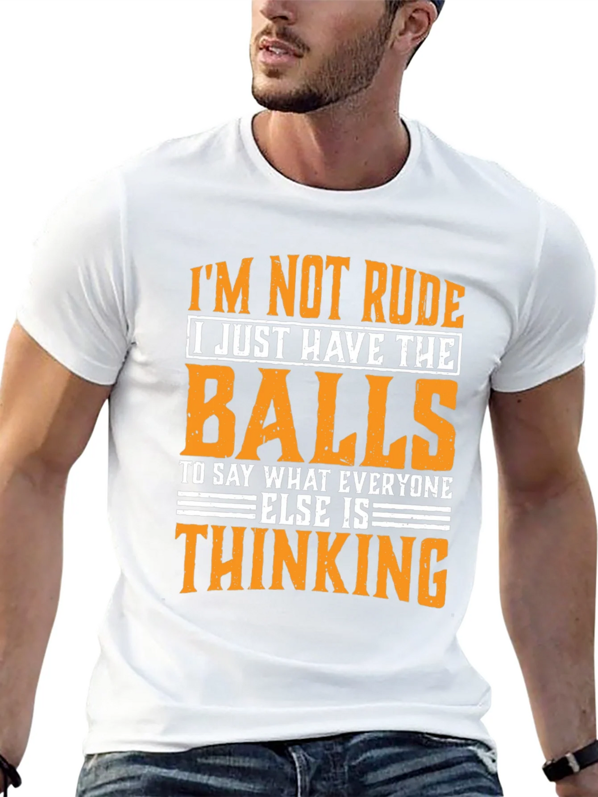 Im Not Rude Graphic Tee product image 12