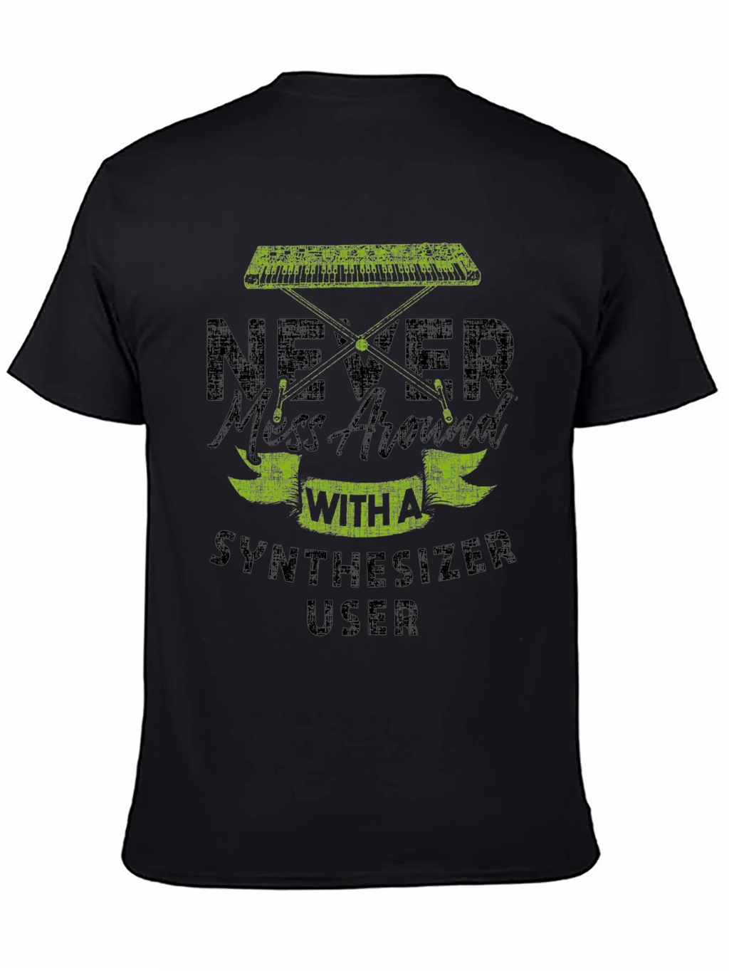 Never Mess With Synthesizer User Graphic T-Shirt product image 4