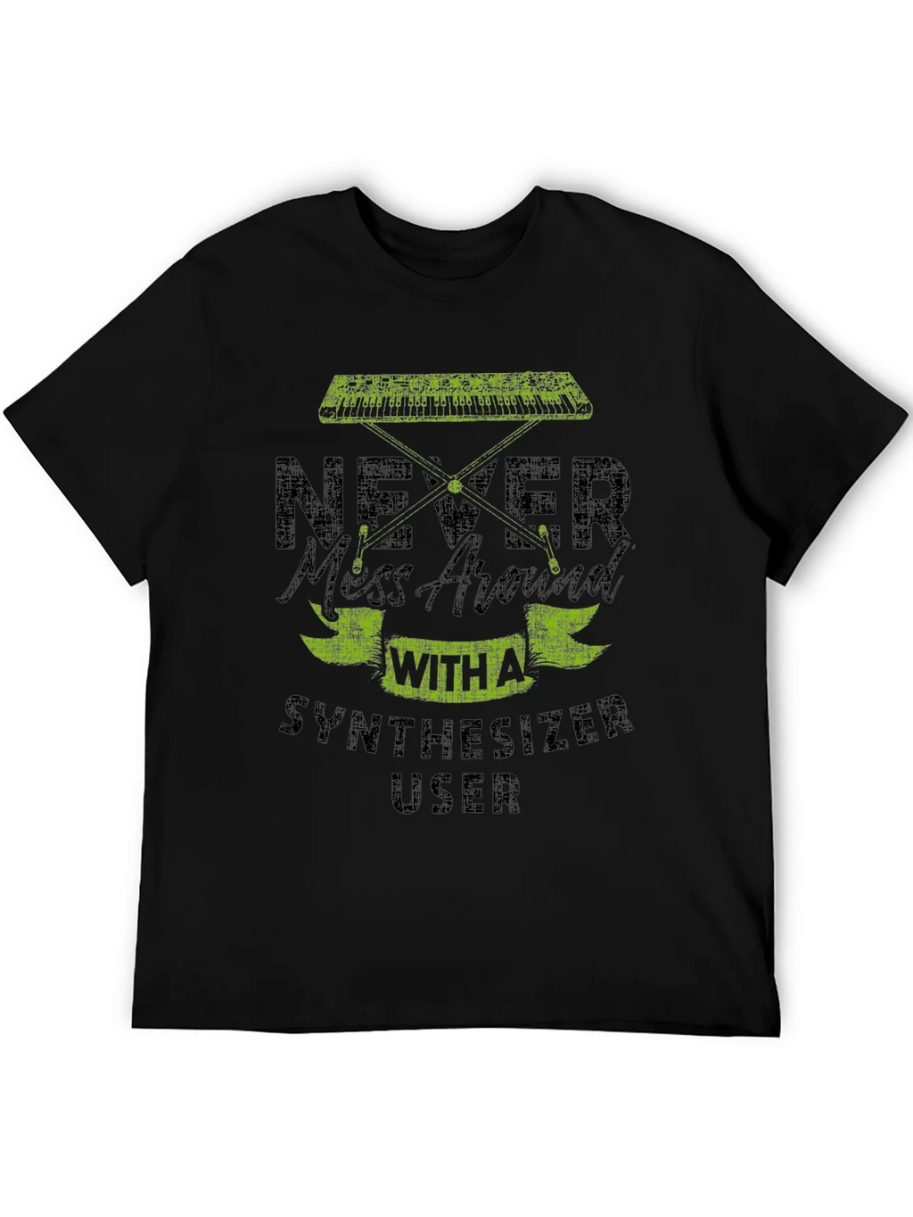 Never Mess With Synthesizer User Graphic T-Shirt product image 5