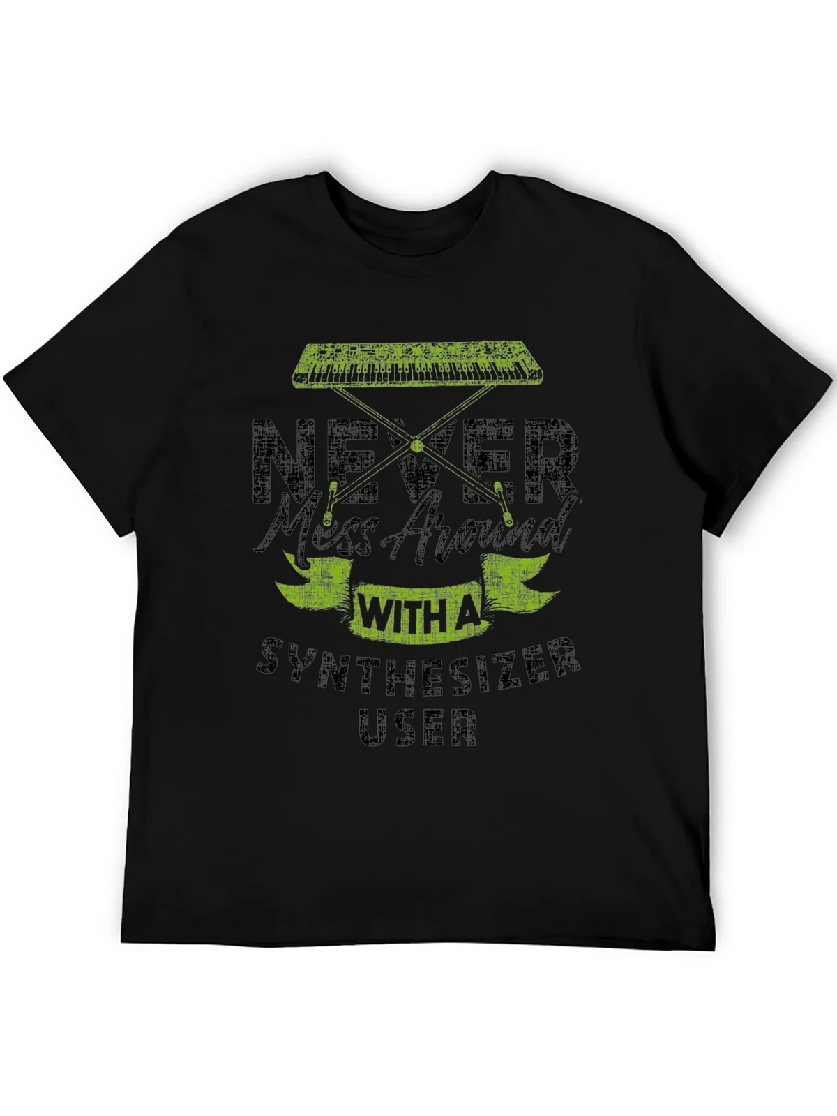 Never Mess With Synthesizer User Graphic T-Shirt product image 5