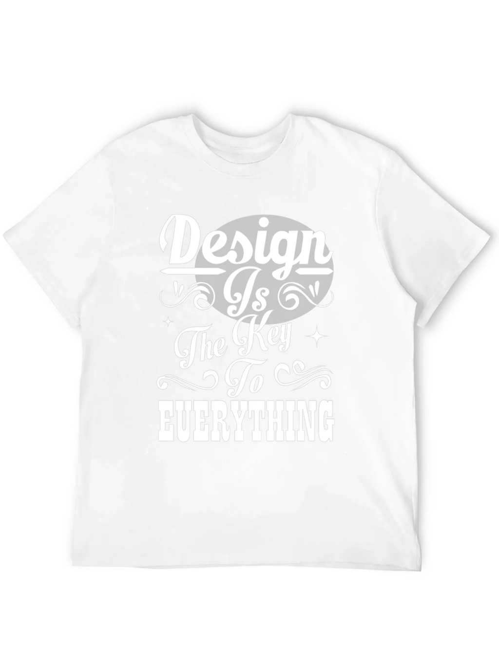 Design is Key Graphic Tee - Unisex Black T-Shirt product image 11