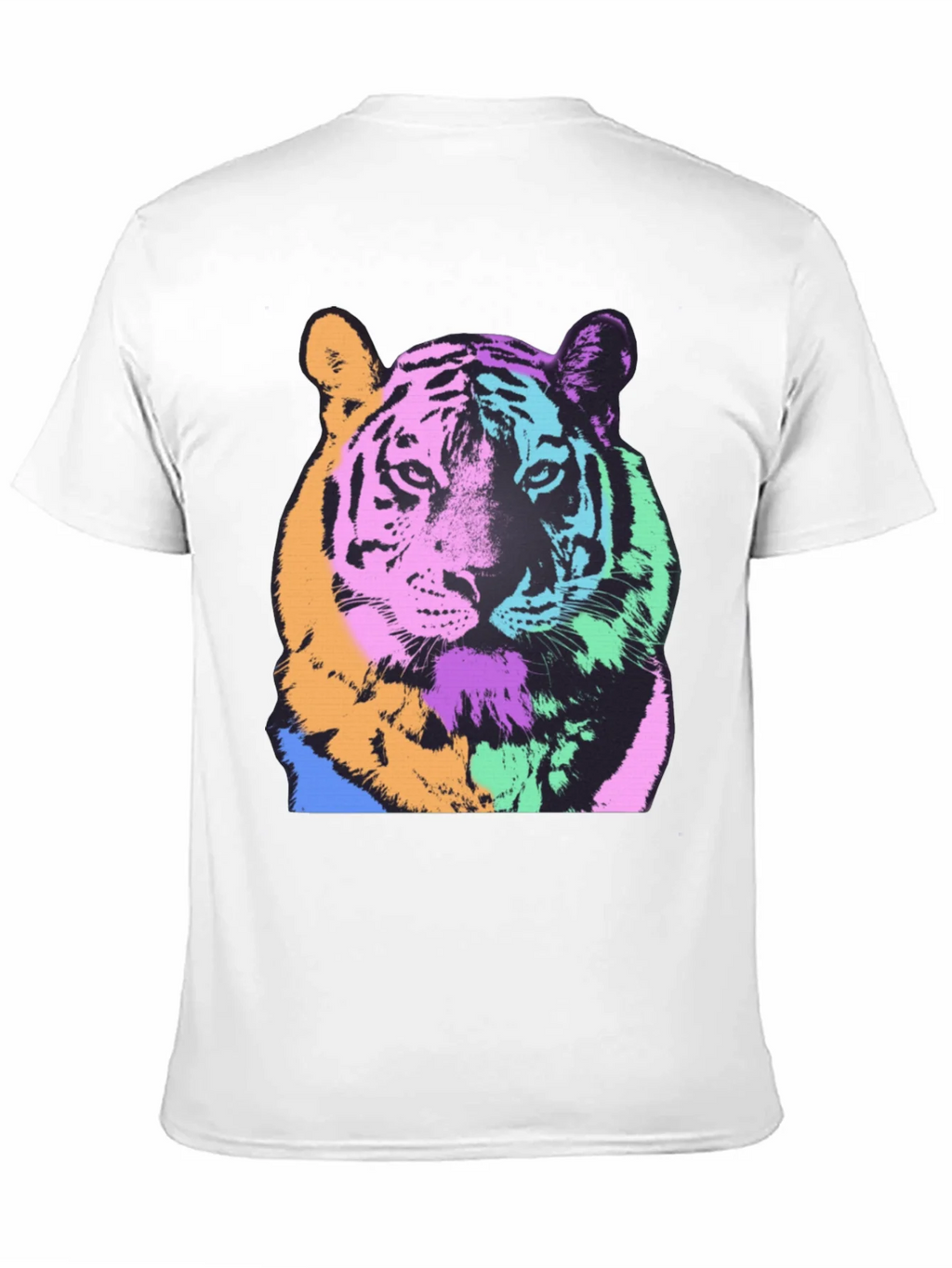 Pop Art Tiger Graphic Tee - Bold & Stylish product image 10