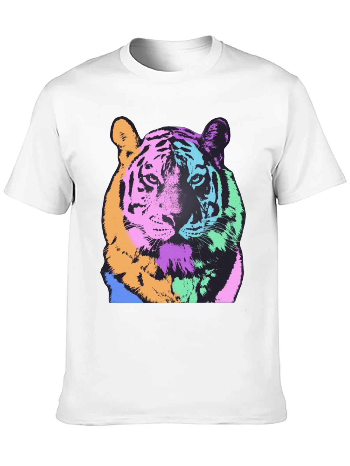 Pop Art Tiger Graphic Tee - Bold & Stylish product image 9