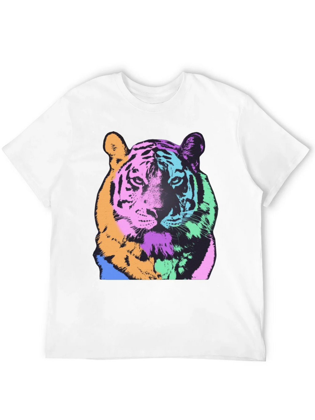 Pop Art Tiger Graphic Tee - Bold & Stylish product image 11