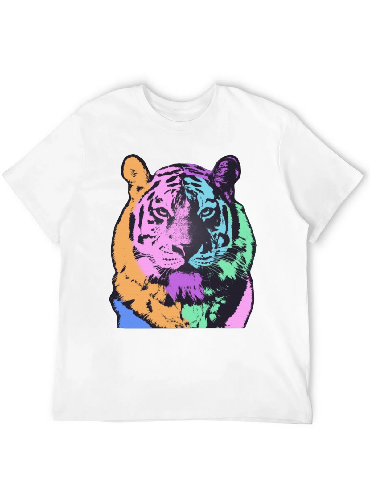 Pop Art Tiger Graphic Tee - Bold & Stylish product image 11