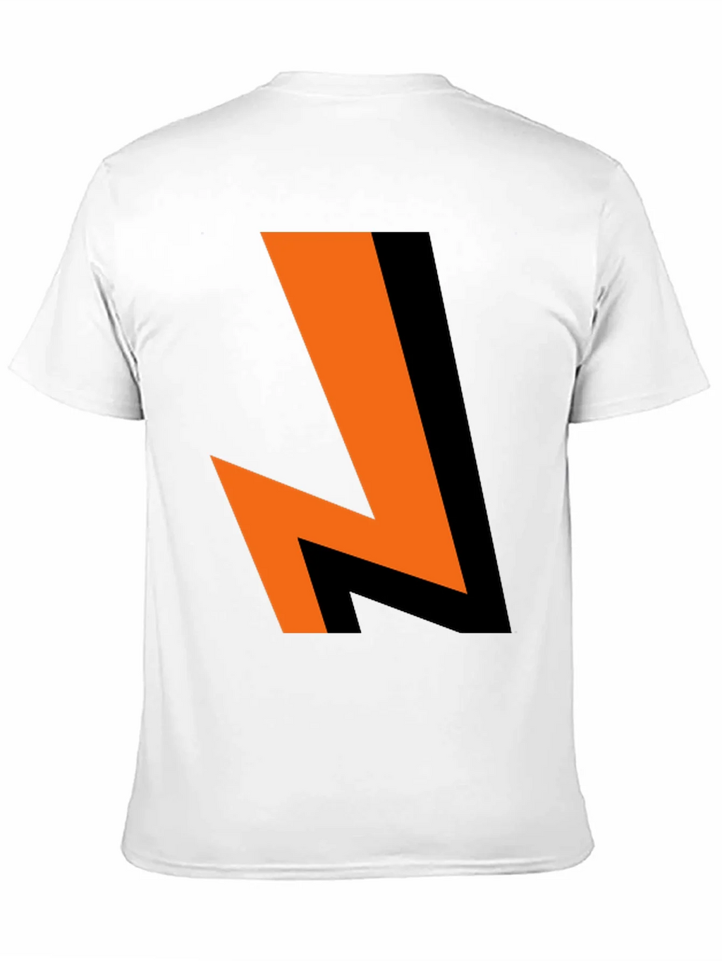 Bold Lightning Bolt Graphic Tee - Black Cotton Blend product image 10