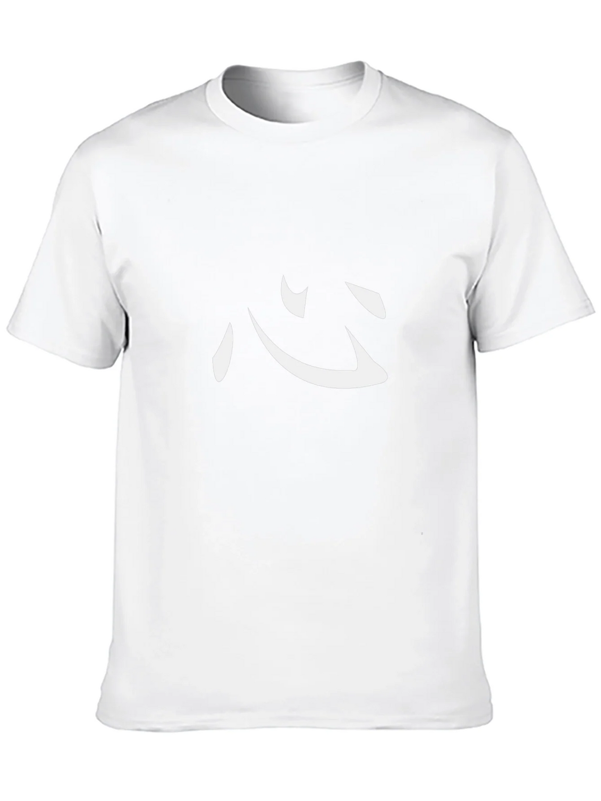 Minimalist Kanji Heart Symbol Black T-Shirt product image 9