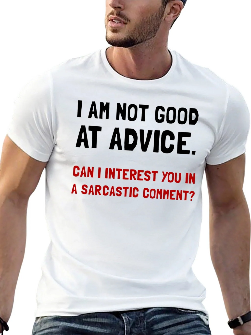 Sarcastic Humor T-Shirt - Im Not Good at Advice product image 12