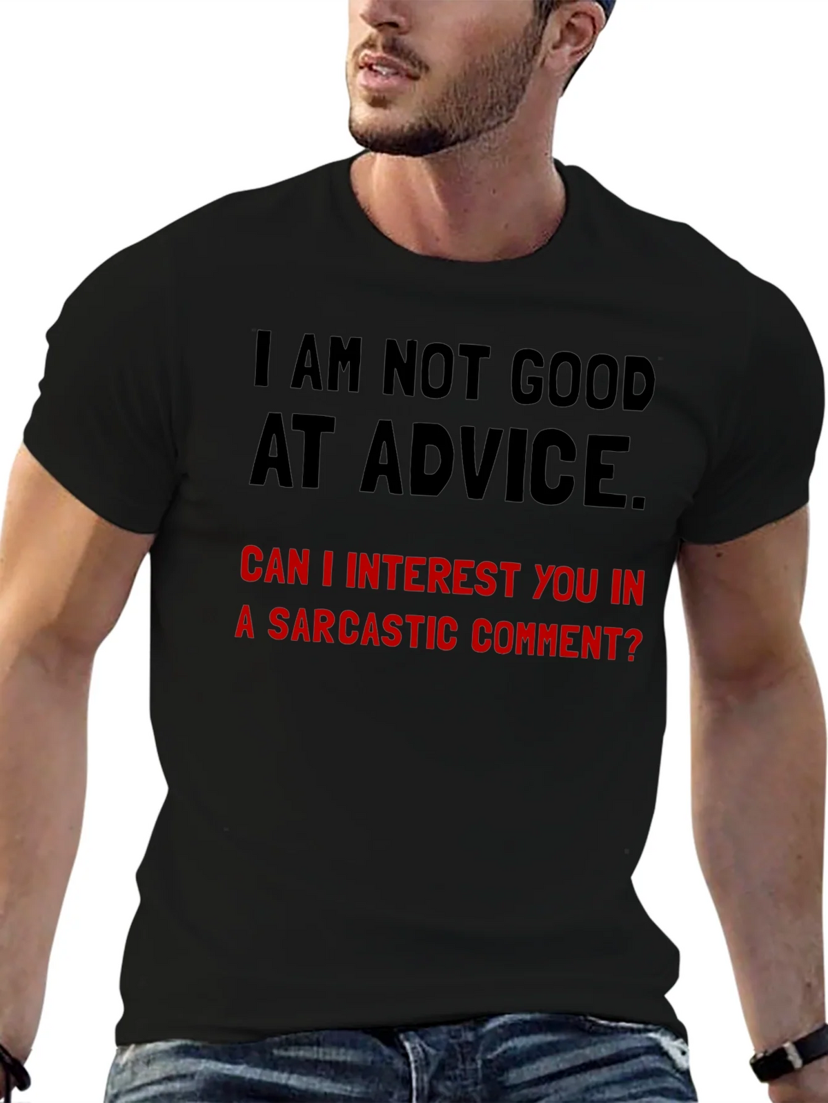 Sarcastic Humor T-Shirt - Im Not Good at Advice product image 6