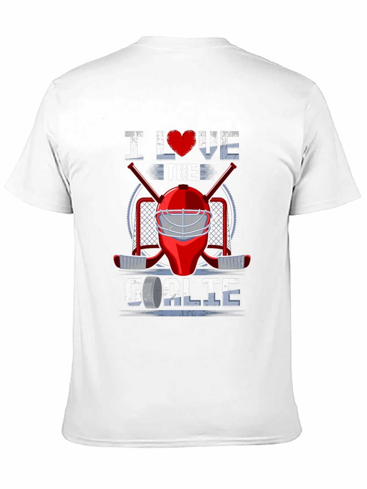 I Love The Goalie Graphic T-Shirt product image 10