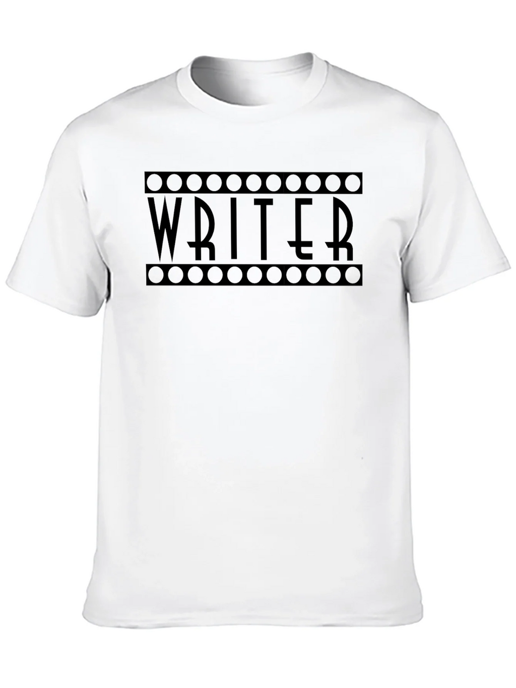 Writer T-Shirt: Black Film Reel Design Creative Profession product image 9